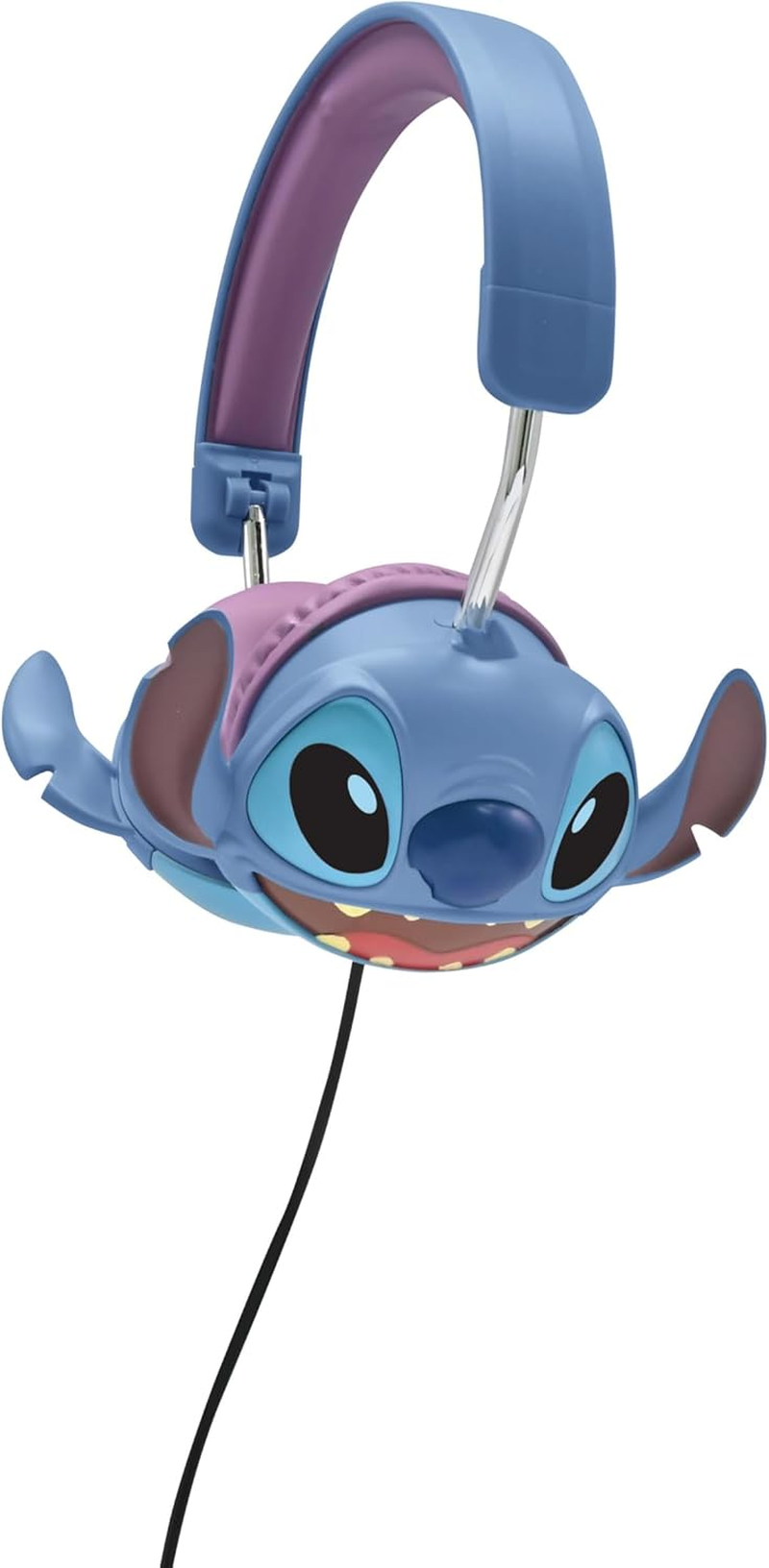 LEXIBOOK, Disney Stitch, Stitch 3D Wired Stereo Headphones, Foldable, Limited Sound Power, HP015DLXB image number 3
