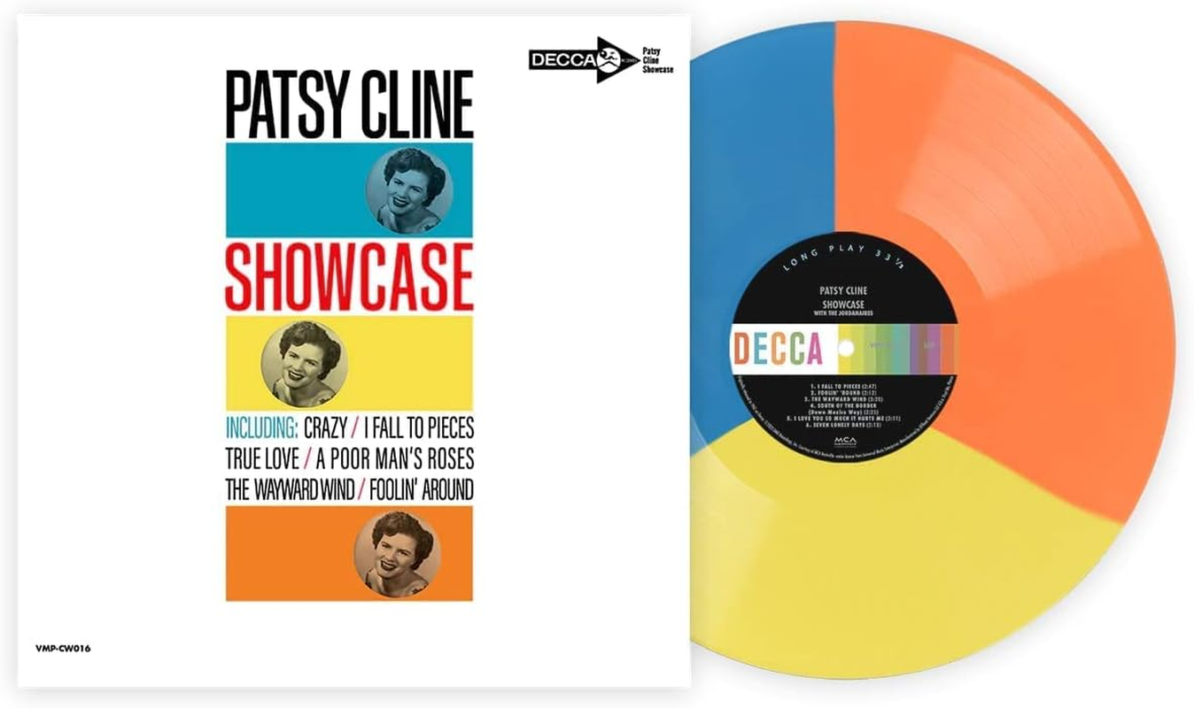 Showcase - Exclusive Limited Edition Blue Orange & Yellow Colored Vinyl LP