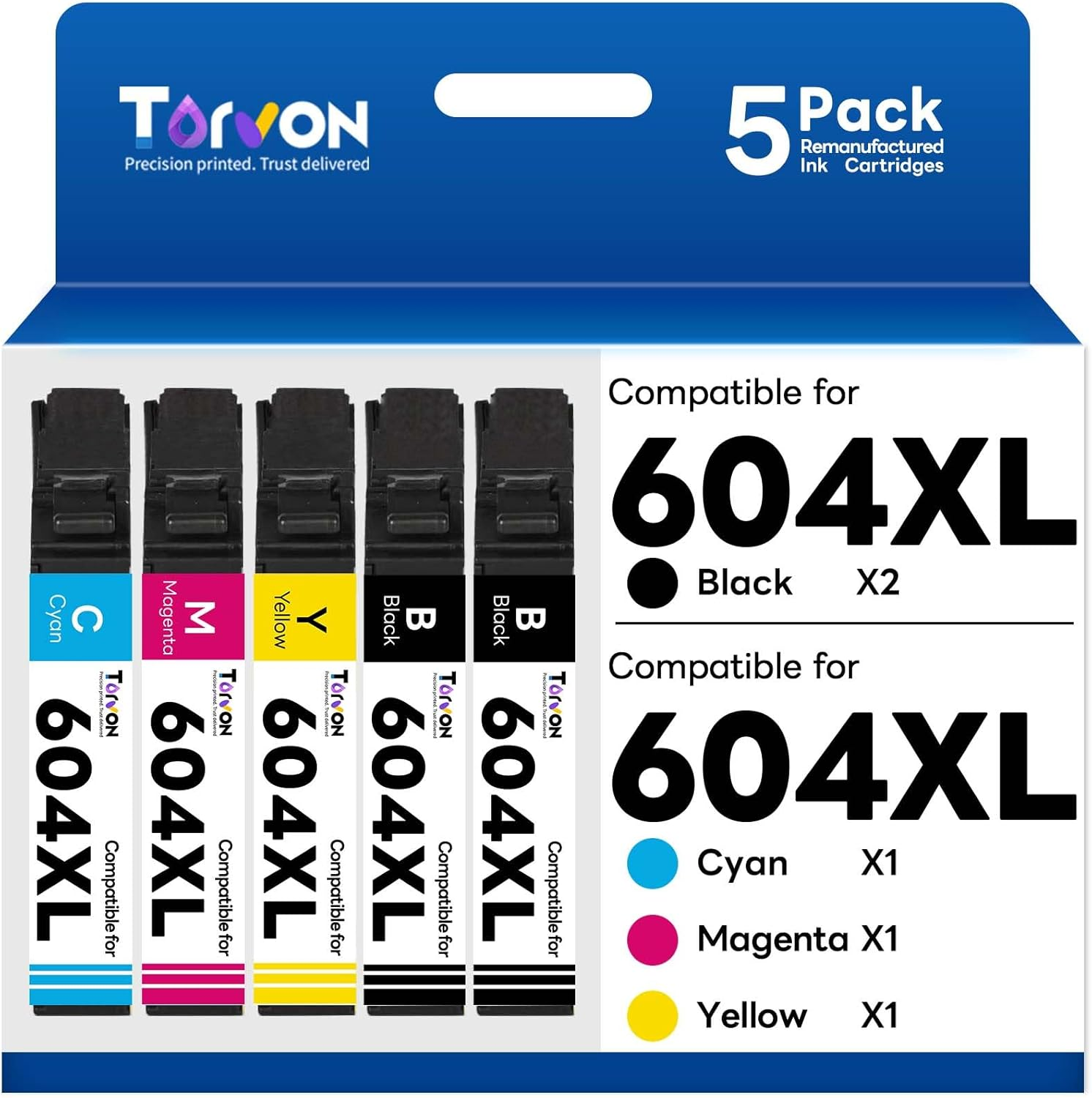 LC432XL High-Yield Remanufactured Ink Cartridges 4 Pack for Brother LC432 LC-432 LC432XL Compatible with MFC-J5340DW MFC-J5740DW MFC-J6540DW MFC-J6740DW MFC-J6940DW Printer (4 Pack B/C/M/Y)