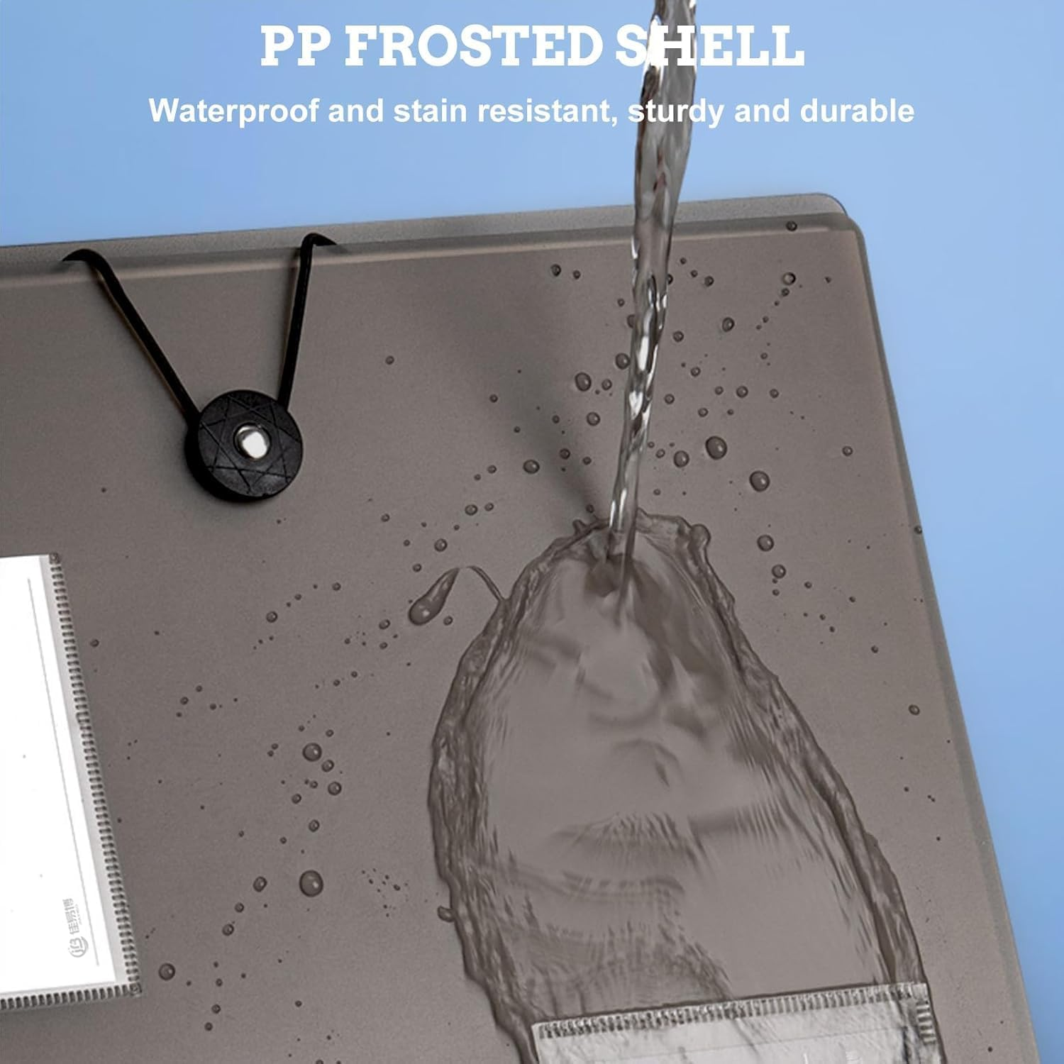 A4 Size File Document Folder Display Presentation Book Report Cover Clear Pockets Pastel Colours Durable Sleeves School Office Business Report Study Paper Storage Organiser (1, Black X 30 Pockets) - 5, Clorful X 60 Pockets image number 7