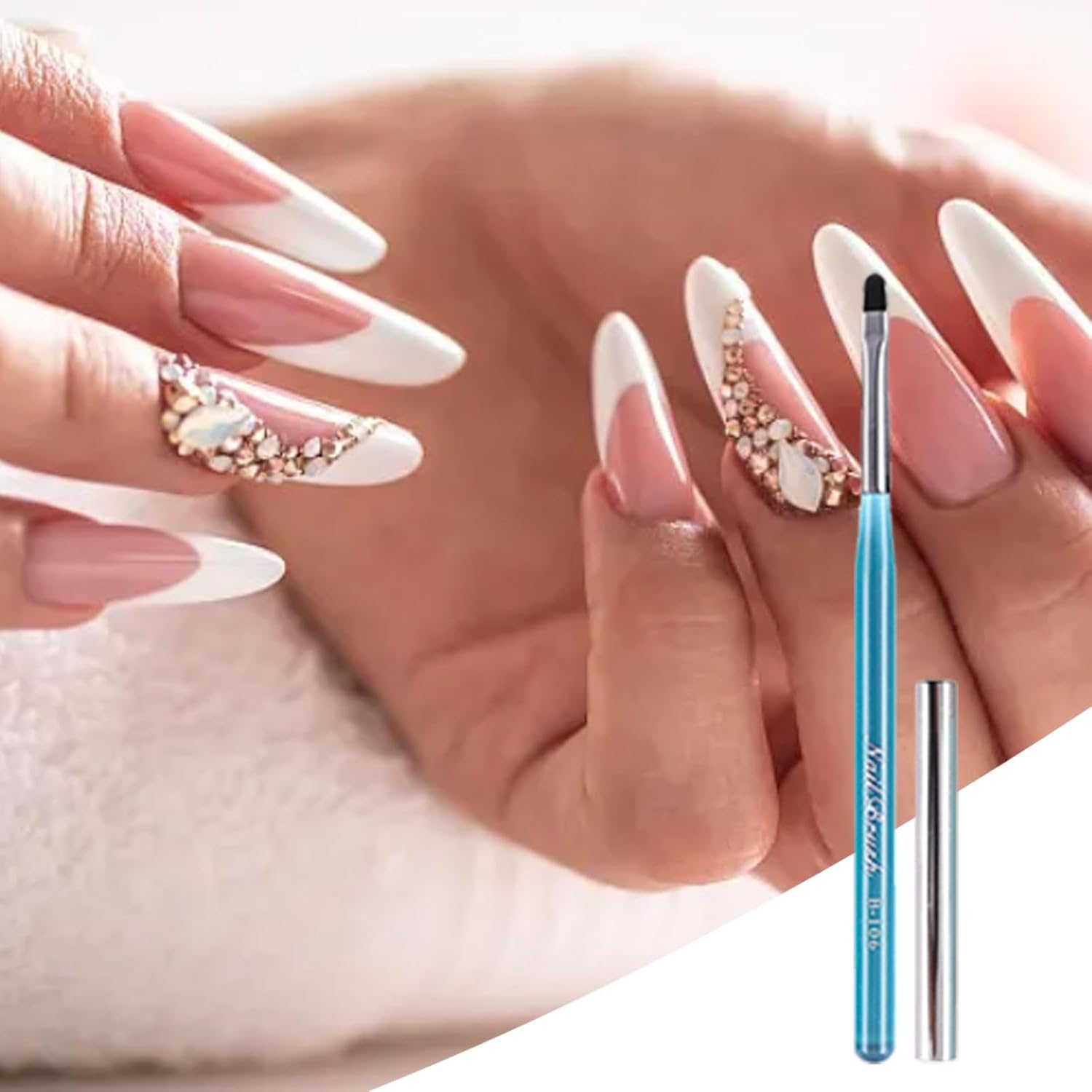 Nail Detail Brush - Gel Polish Liner Brushes,Gel Polish Liner Brushes, Gel Polish Design Painting Tools Fingernail Brush Nail Cleaning Brush - B-101 image number 4