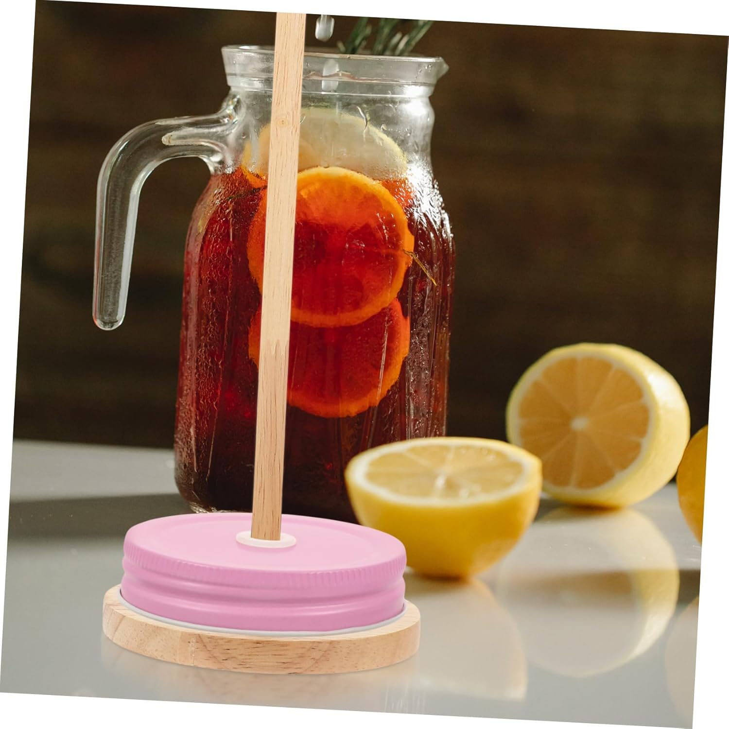 Vertical Lid Organizer Rack Cup Lid Holder for Kitchen Stylish Home Decor image number 2