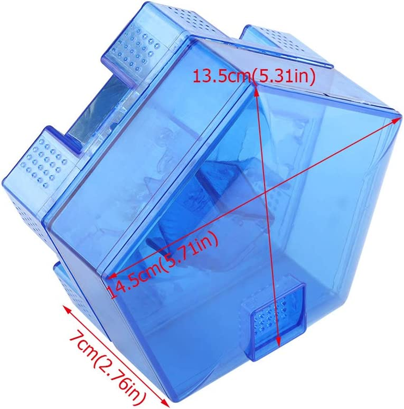 Cockroach Trap Catcher, Reusable Roach Trap One-Way Movable Box for Kitchen Bathroom Dinning Room image number 1