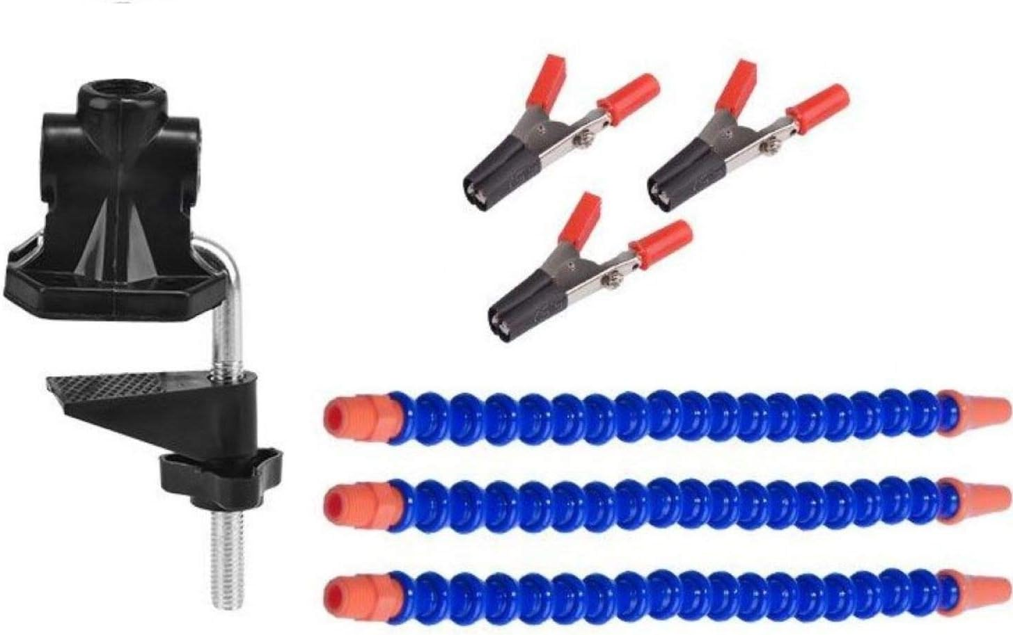 Solder Helping Hands Clamp Station Soldering Third Hand Tool 3Pcs Flexible Arms Swivel Holder image number 3