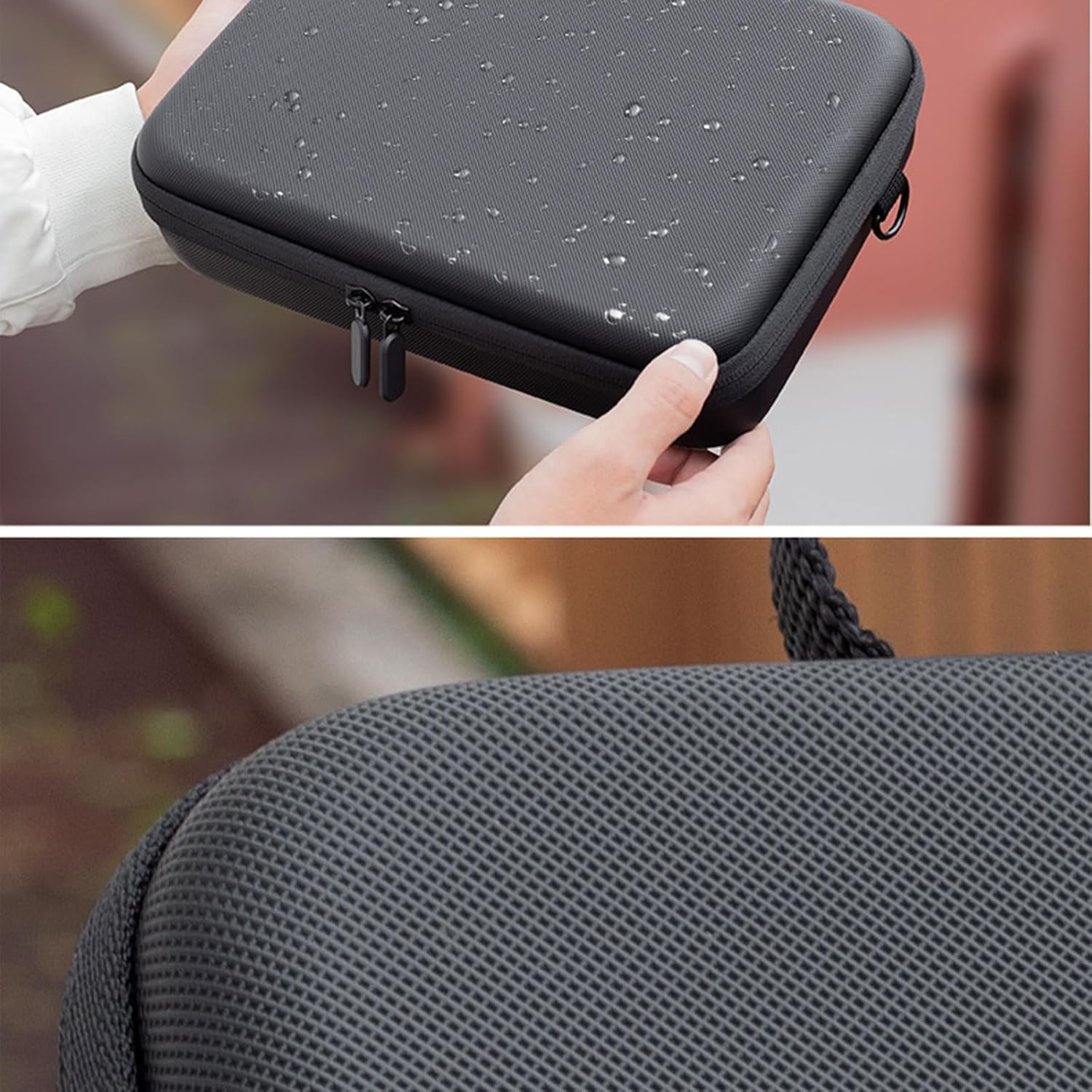 For Osmo Action 6 Carrying Storage Case, Surface Waterproof Travel Portable Hard Shell Bag, Compatible with DJI Osmo Action 6 Adventure Combo Outdoor Travel Accessories Kit image number 1