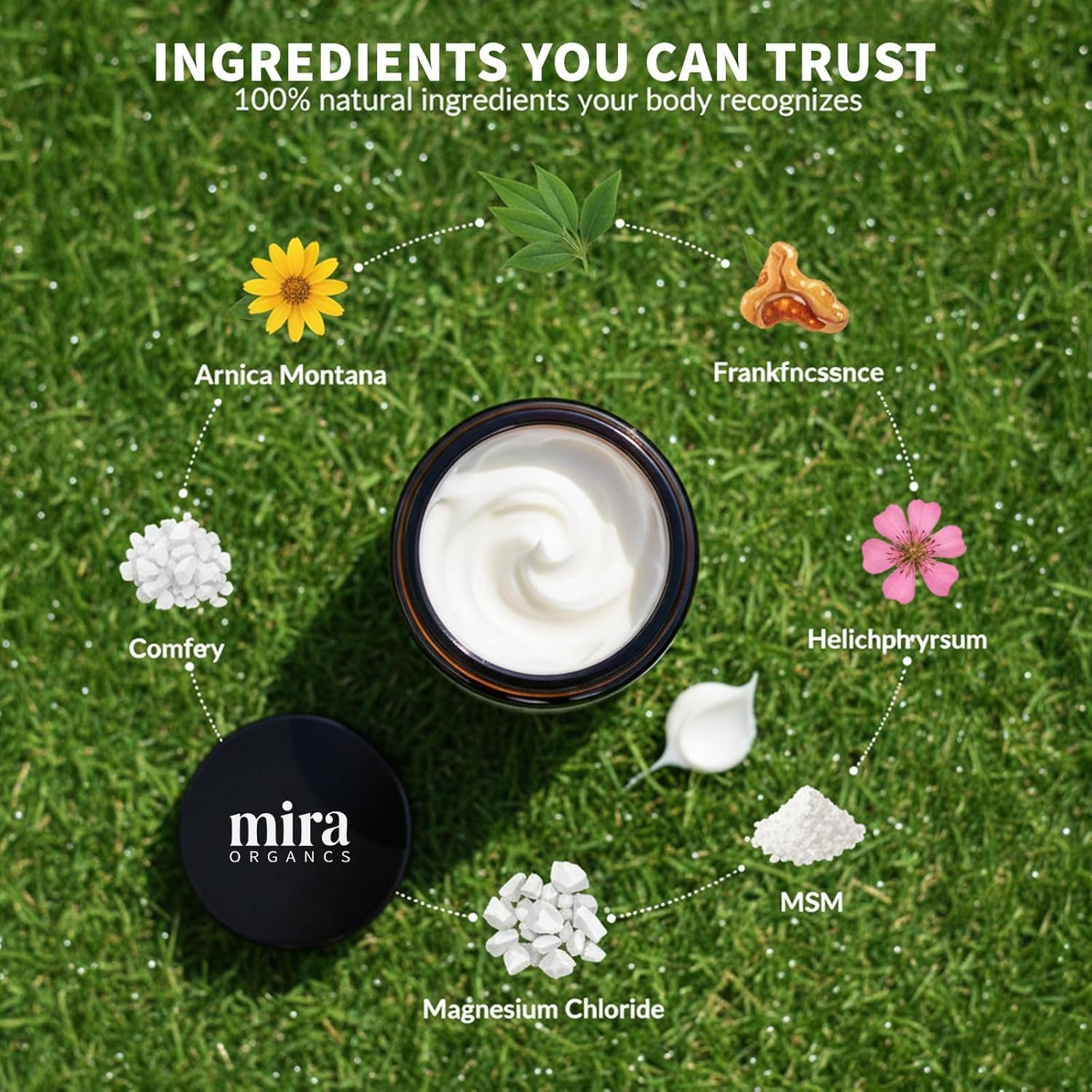 Mira Relief & Repair Lotion,Use Natural Plant Ingredients,Fast-Absorbing Non-Greasy Formula for Daily Nourishment,99G image number 1