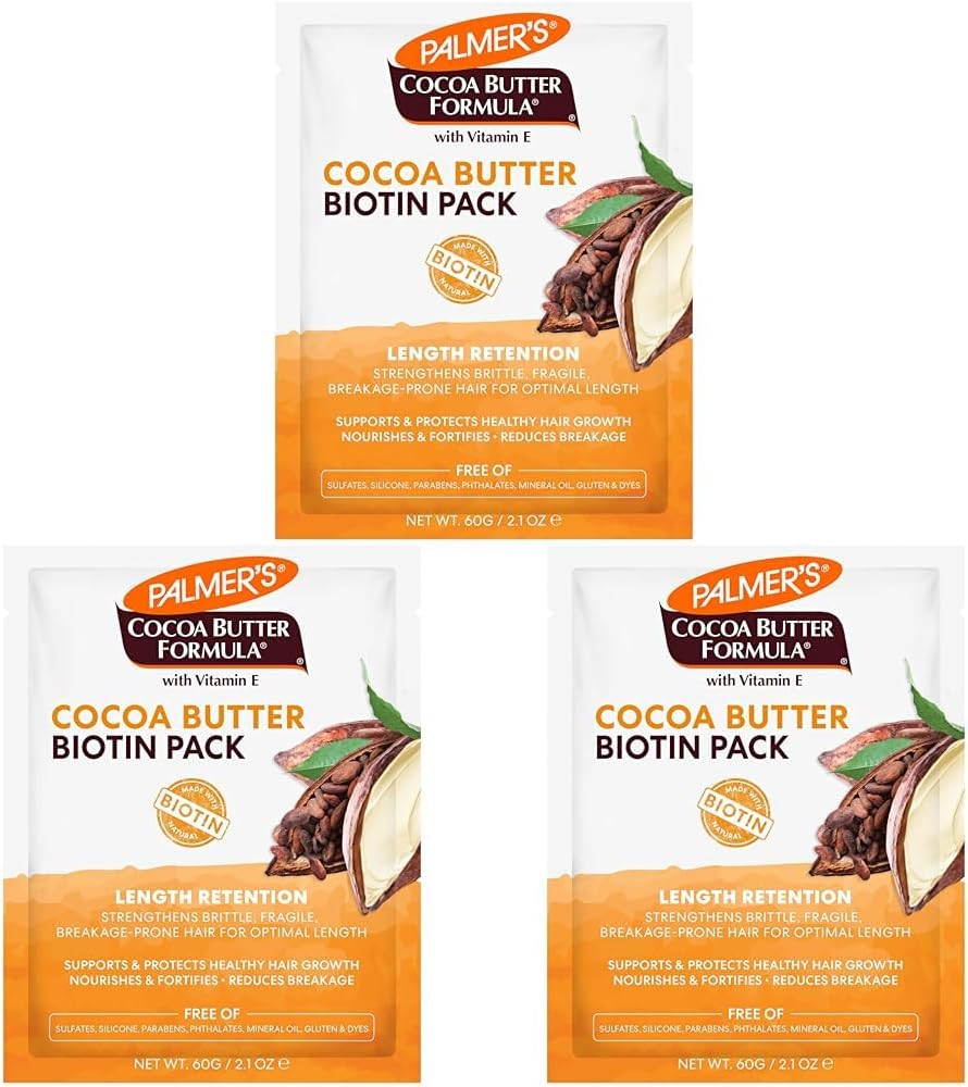 Palmer'S Cocoa Butter Length Retention Treatment Pack (Pack of 3) image number 5