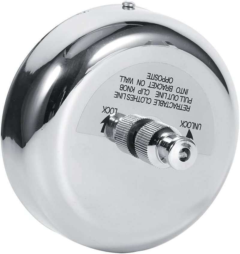 Alvinlite Retractable Clothesline|Wall Mounted String Hotel Style|Clothes Line Adjustable Line Dryer for Drying Clothes Outdoors and Indoors Stainless Steel image number 3