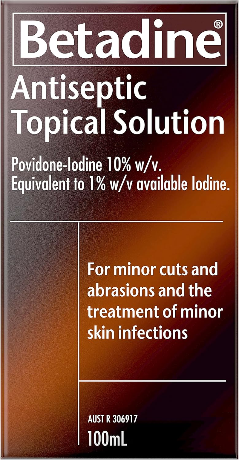 Betadine Antiseptic Topical Solution 100 Ml image number 5