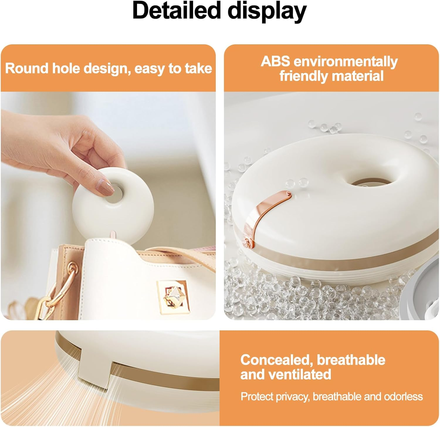 Orthodontic Retainer Case with Vent Holes - ABS Protection Waterproof Slim Aligner Box for Invisalign, Night Guards & Metal Retainers Travel image number 2