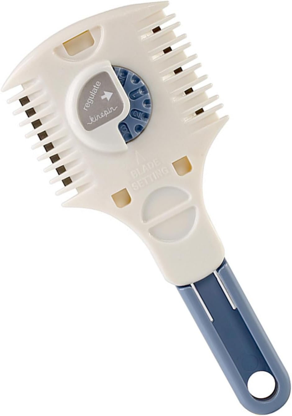 KEMUZ Hair Cutting Kits, Manual Hair Trimmer, Thinner Razor Comb, Double Razor Blades, Hair Comb Trimmer, Hair for Thick Haircuts and Styling image number 4