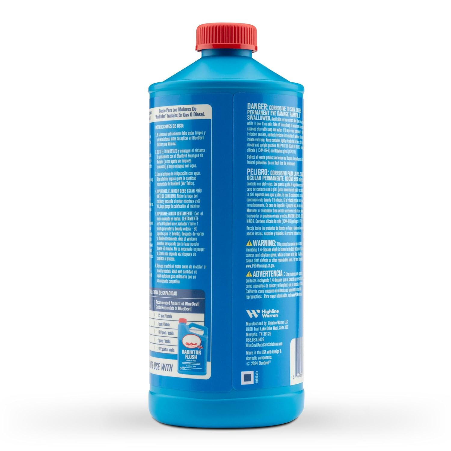 Bluedevil Products 38386 Head Gasket Sealer - 1 Quart image number 2