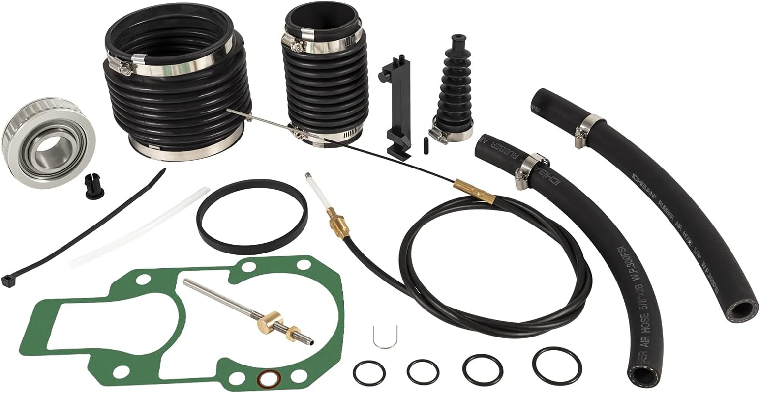 Transom Seal Repair Kit with Lower Shift Cable Replacement Kit 30-803097T1,865436A02 for Mercruiser R, MR, Alpha One Gen 1 1983-1990 Sterndrives. image number 6