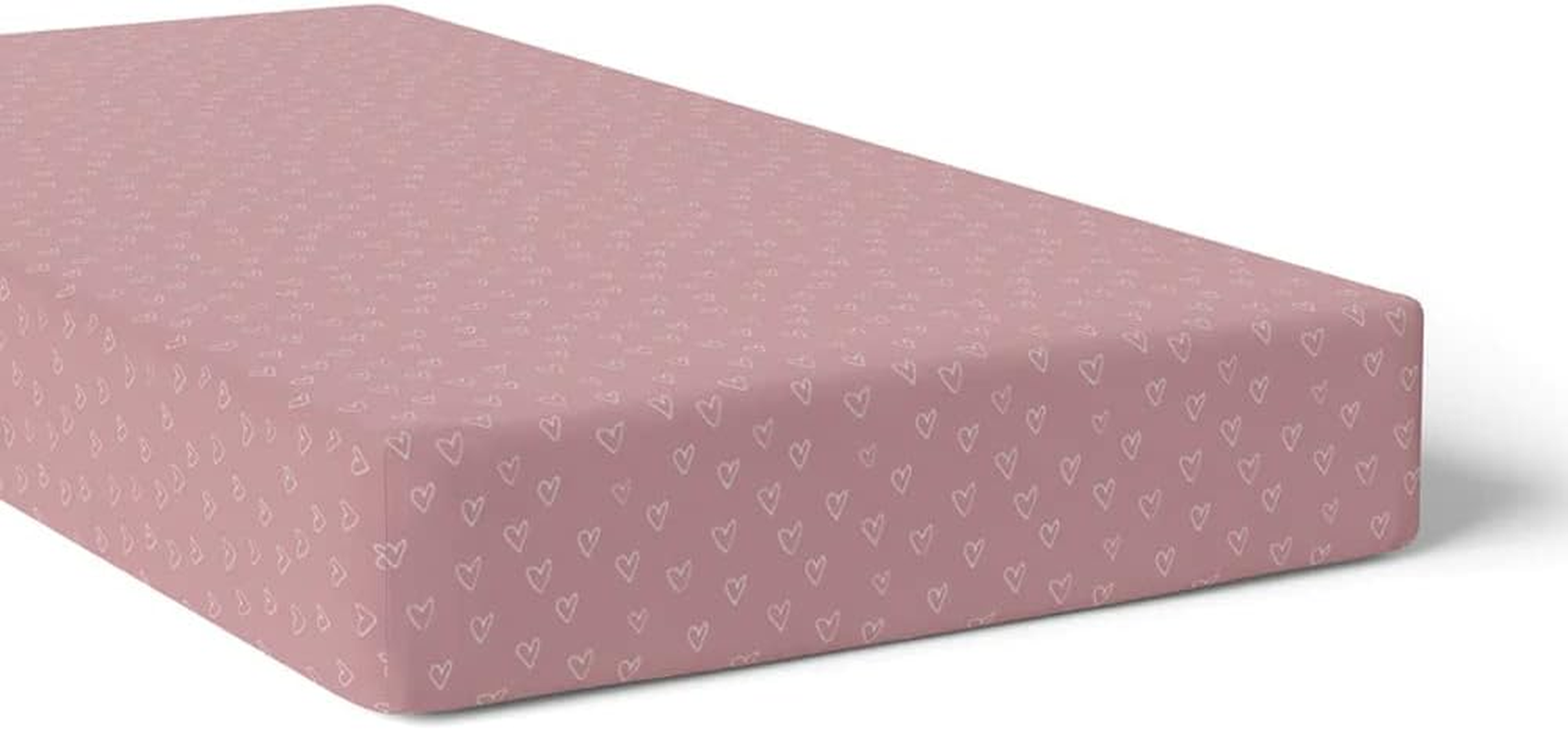 2PK Bubba Blue Nordic 77X135Cm Jersey Cot Fitted Sheet 0-12M Dusty Berry/Rose image number 4