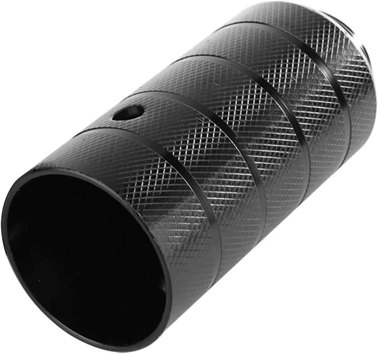 SOULONG Bike Pegs 1 Pair Steel Bike Foot Stand Pegs Stunt Footpegs for BMX Mountain - Non-Slip Stripe 11Cm X 4Cm 640G Front Rear Wheel Axle image number 2