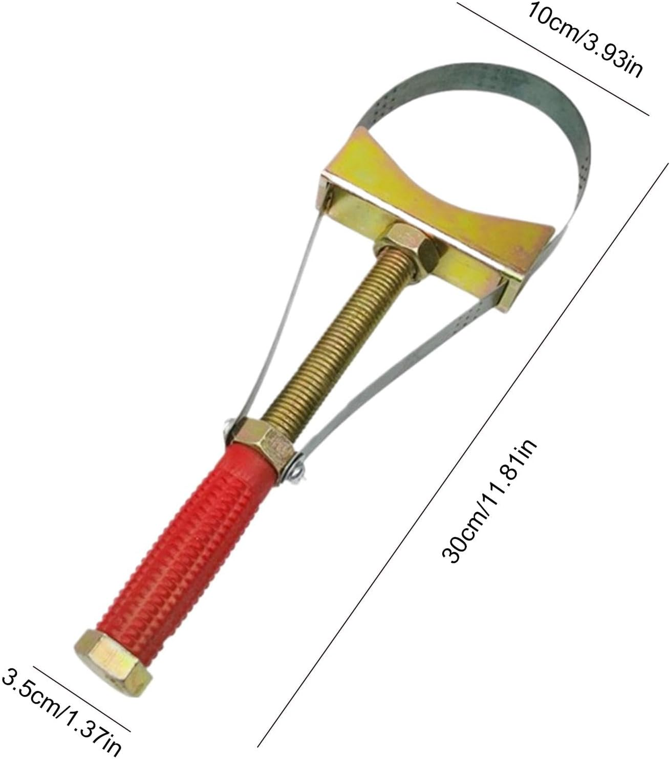 Car Oil Filter Removal Tool - Adjustable Spanner Wrench, Filter Wrench | Hand Tool for Easy Oil Filter Removal, Designed for Automotive Oil System Work, Perfect for Mechanics and Professional Car image number 1