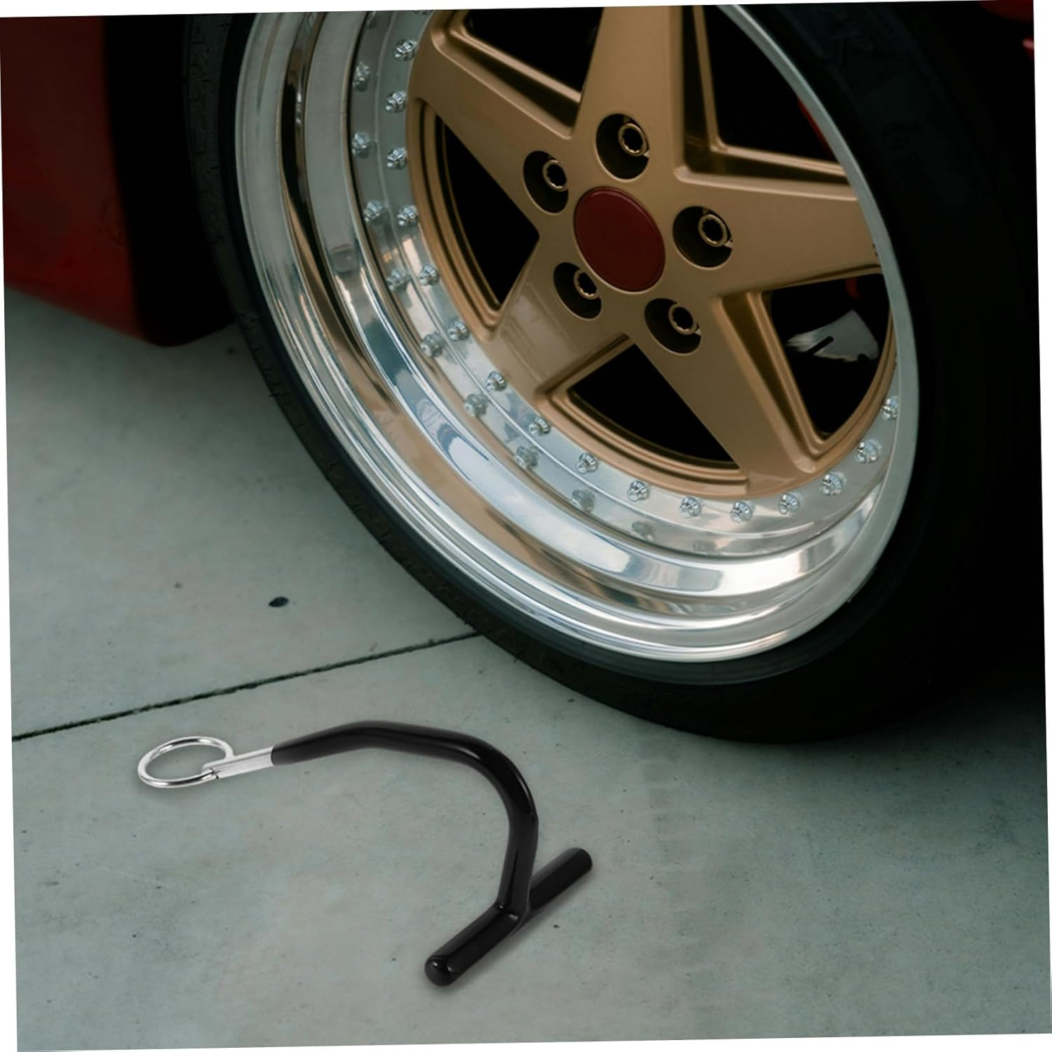 VALICLUD Auto Body Dent Removal Rod Support Tool with Hanger Paintless Dent Puller Rod for Automotive Repair DIY Projects image number 2