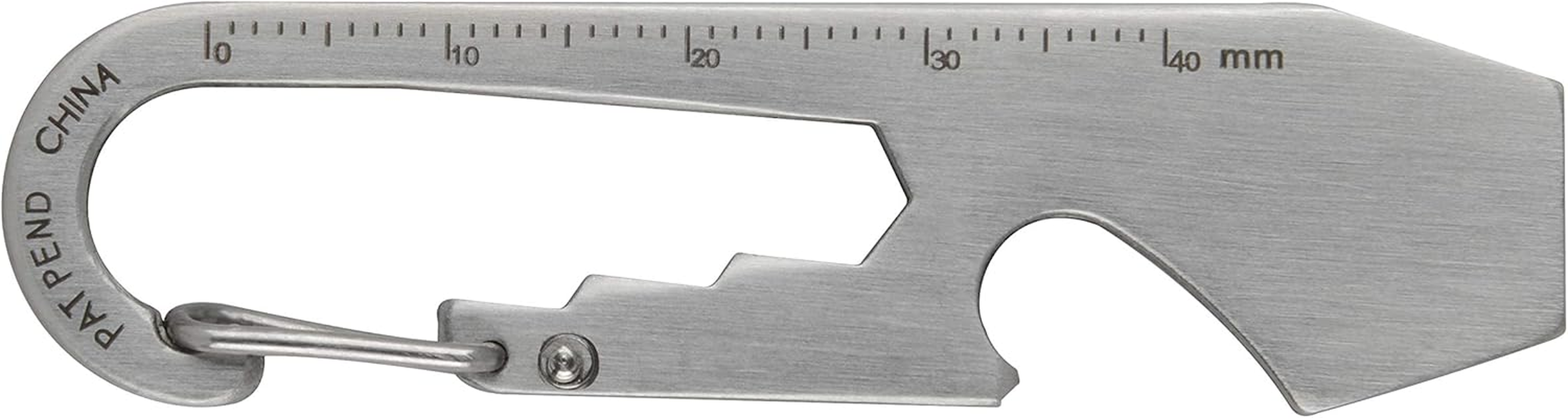 Nite Ize Doohickey Key Tool Keychain Multi-Tool, Stainless, 1-Pack, One Size, KMT-11-R3 image number 3