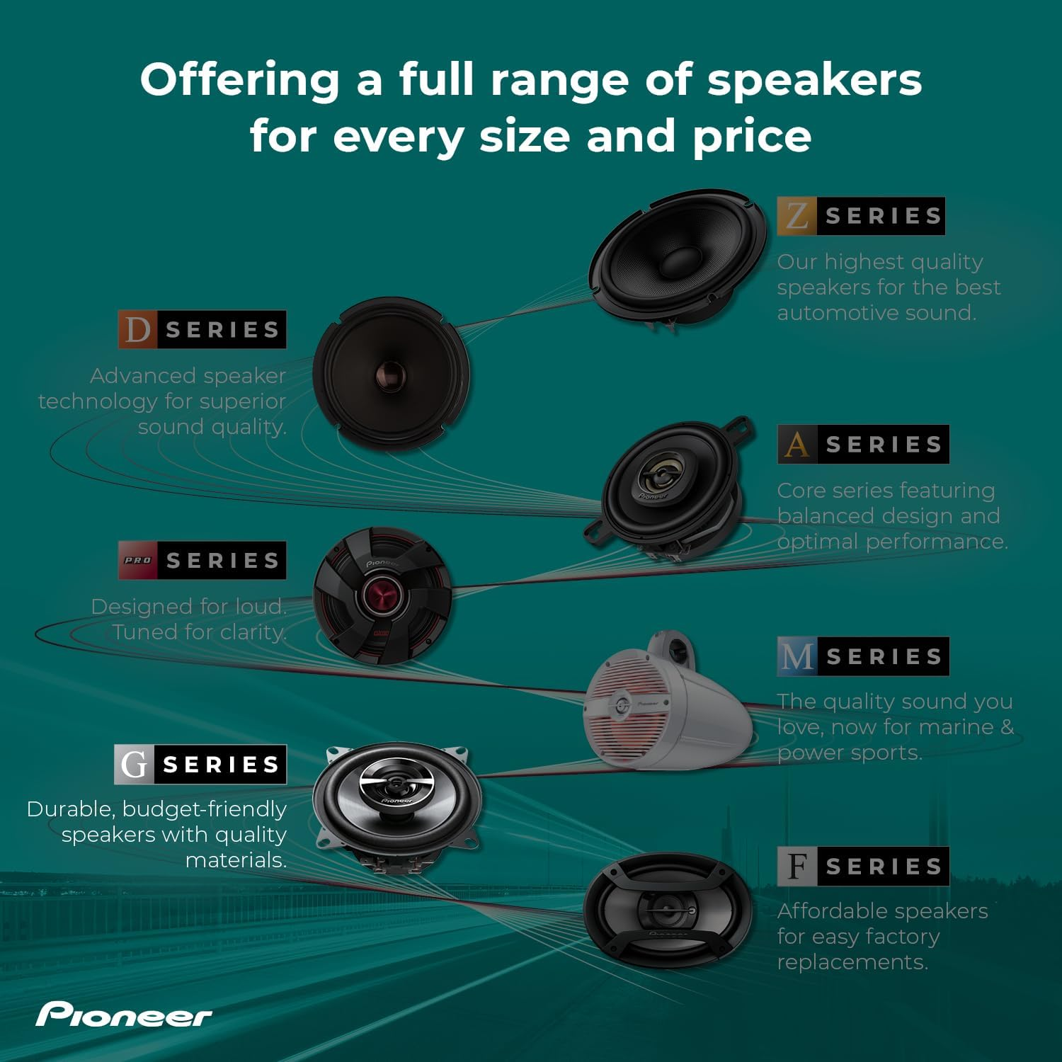 Pioneer TS-G6930F 6" X 9" 3-Way Coaxial Speaker 400W Max. / 45W Nom.