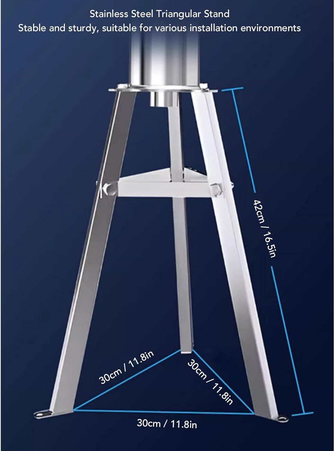 Stainless Steel Hand Well Pump for Yard Garden, Hand Manual Well Pump with Stand 8M Suction Lift for Home Courtyard image number 4