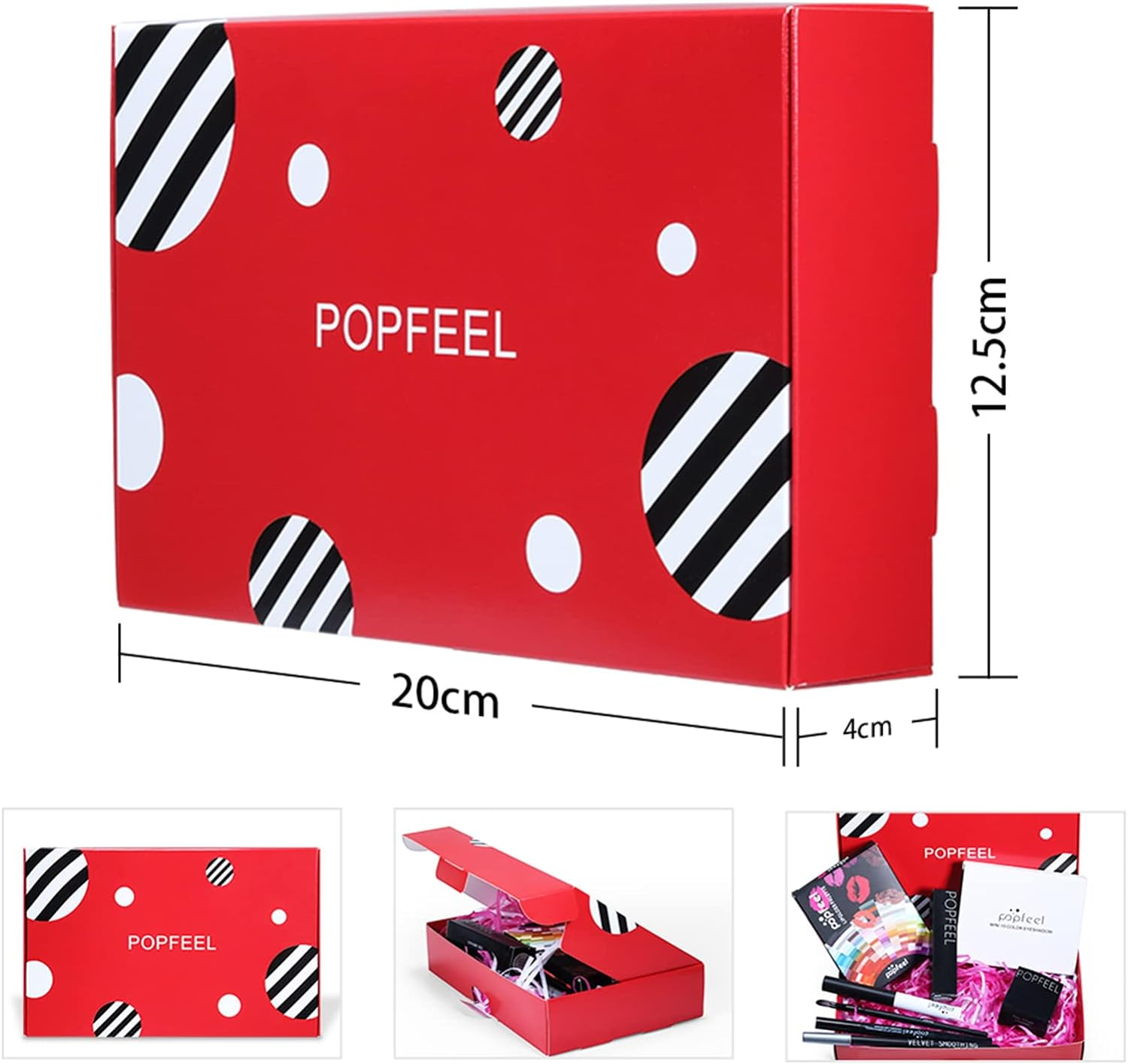 Volksrose Makeup Kit for Women Full Kit, Multipurpose All in One Makeup Gift Set with Eyeshadow Palette Lipstick Concealer Blush Mascara Eyeliner Face Powder Lipgloss Brush