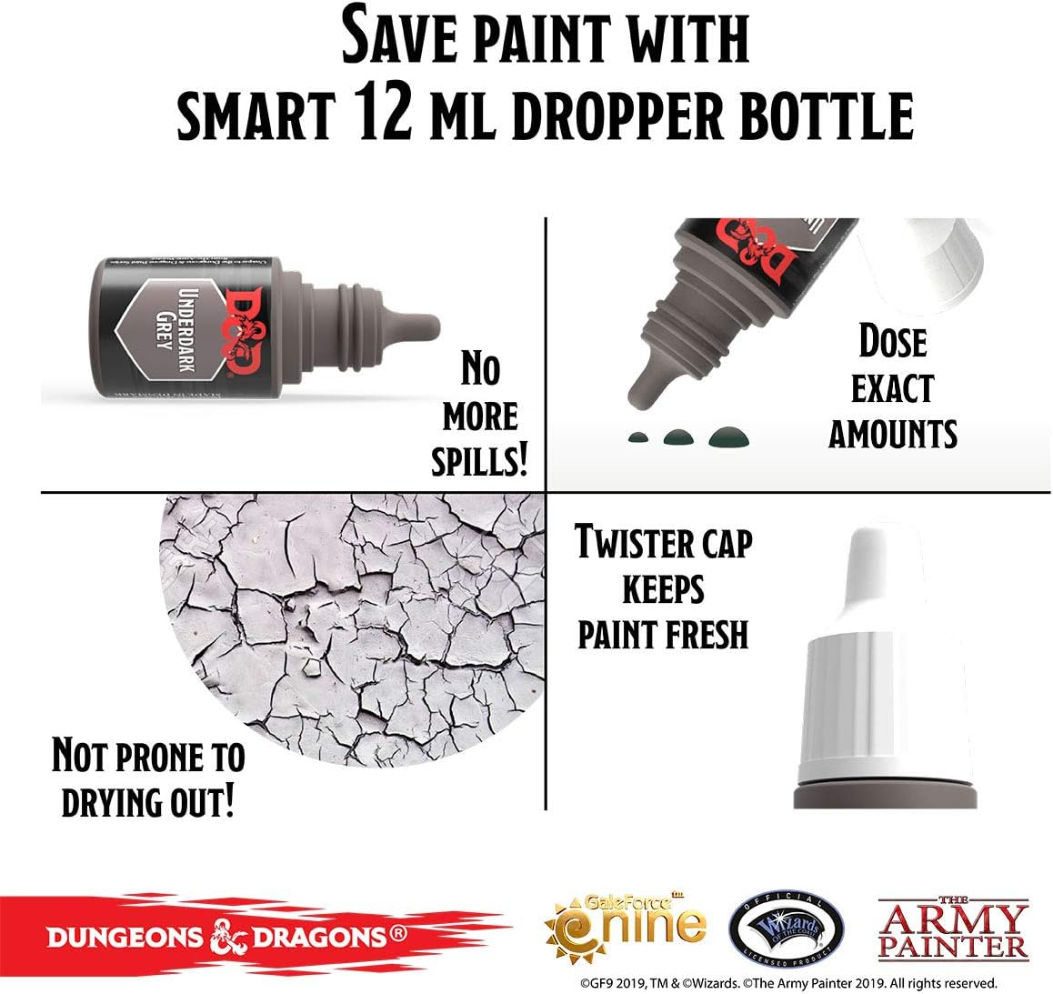 Dungeons and Dragons Nolzurs Marvelous Pigments Adventurers Paint Set image number 1