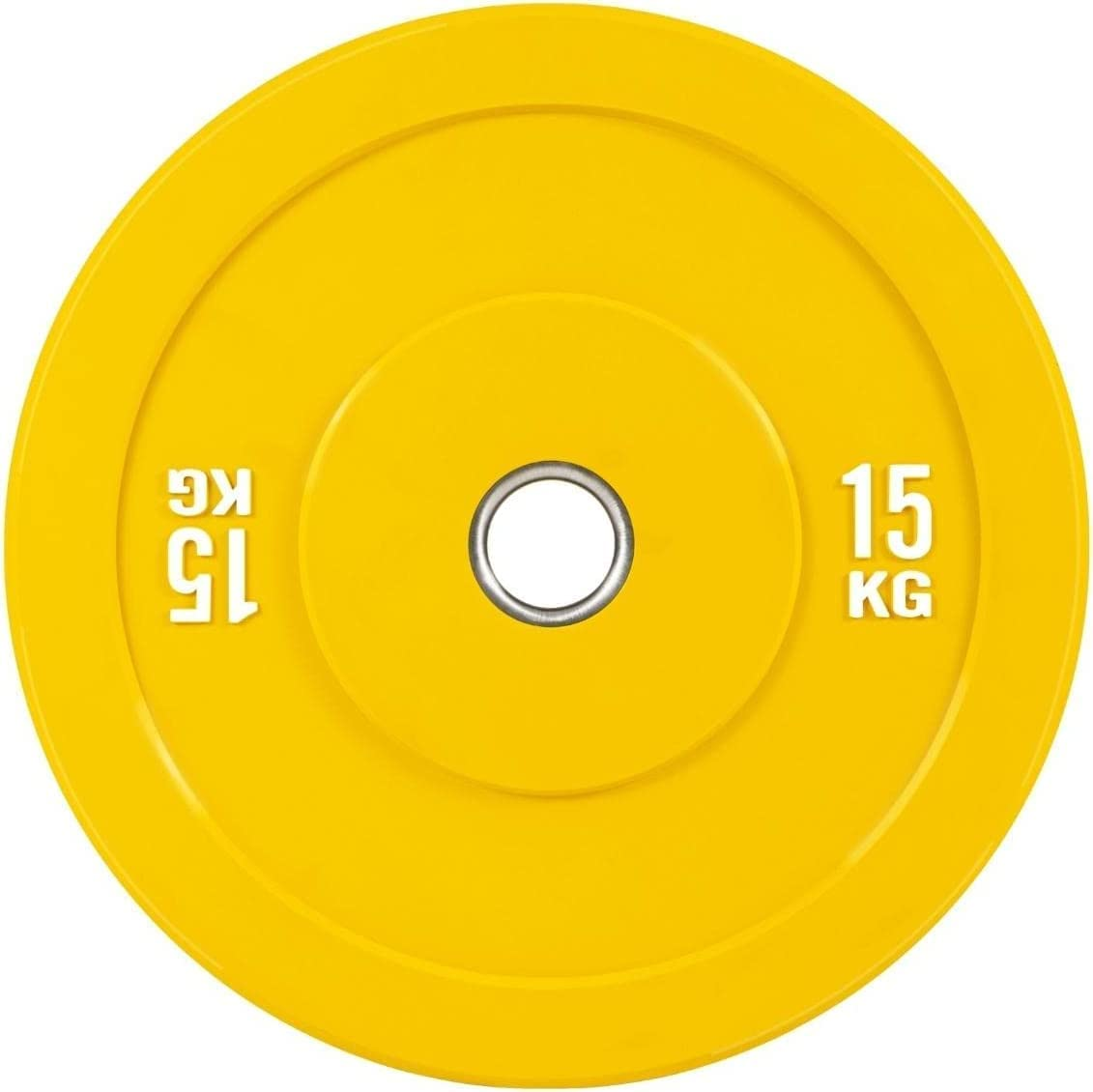 HCE Olympic Bumper Barbell Weight Plates High-Quality Rubber Bumper Plates with Steel Hub - Bodybuilding, Strength Training, Weightlifting, Crossfit Fitness Gym Equipment image number 3