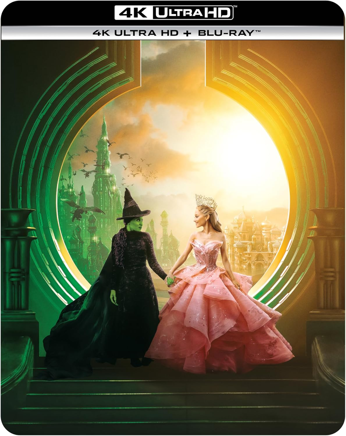 Wicked [4K Ultra HD & Blu-Ray] Limited Edition Steelbook & Artcards