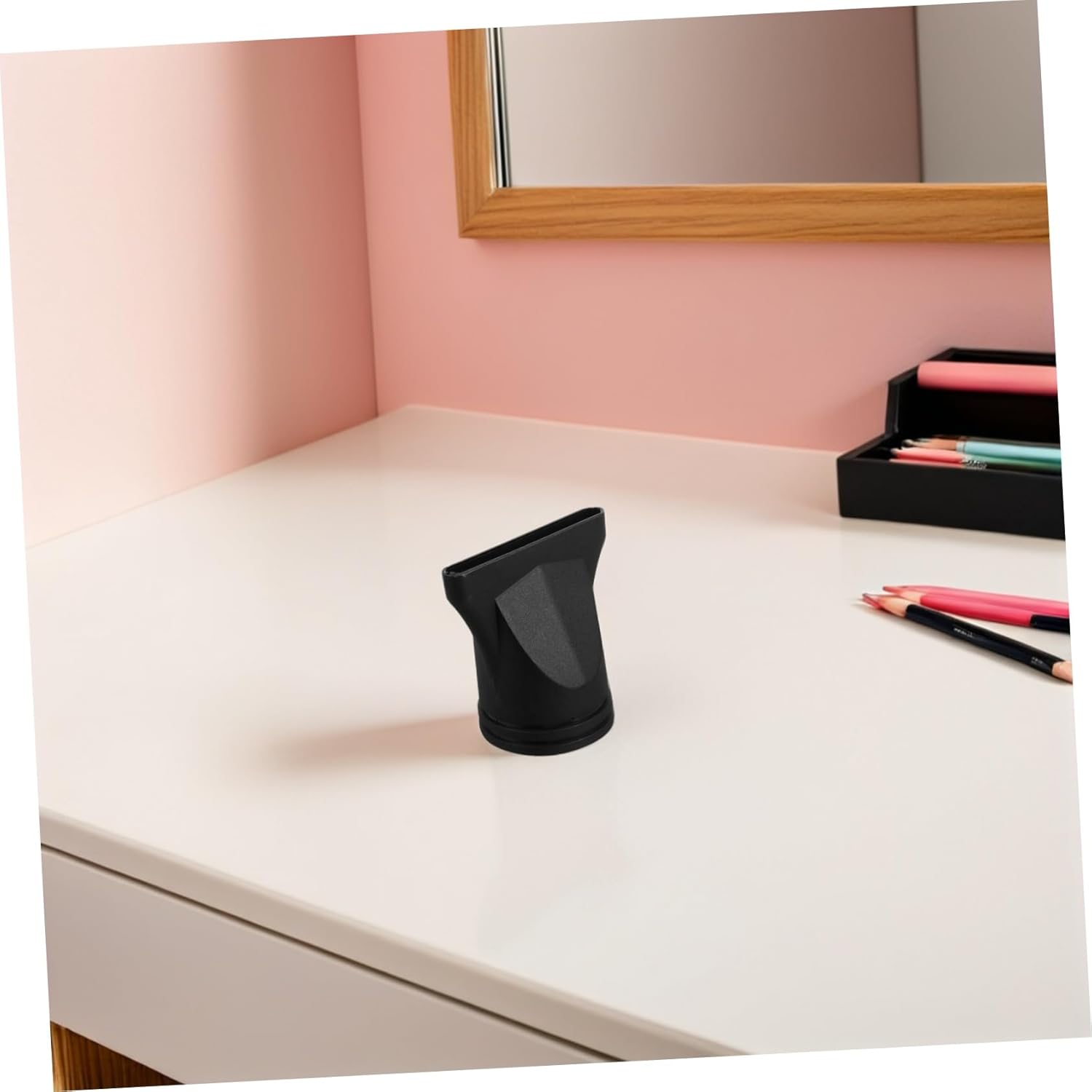 VINTORKY 6Pcs Hair Dryer Nozzle Accessories Nozzle Tip for Hair Blower Black Plastic image number 5