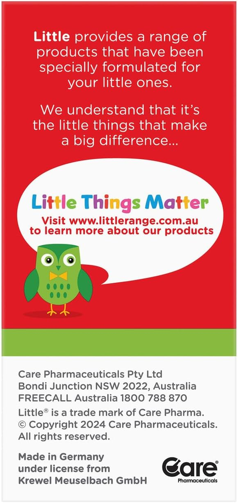 Little Original Coughs Oral Liquid Bottle 200 Ml image number 1