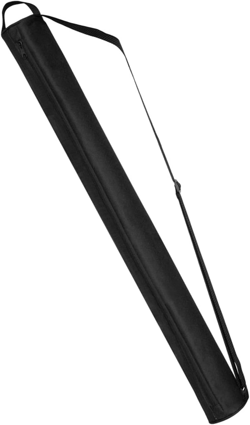 INCAUCA 7 Can Golf Beer Sleeve, Insulated Beer Sleeve for Golf Bag, Golf Bag Beer Cooler Sleeve, Beer Sling Holder for Cans Drinks Canned Beverages, Fit Most Golf Bags (Black)