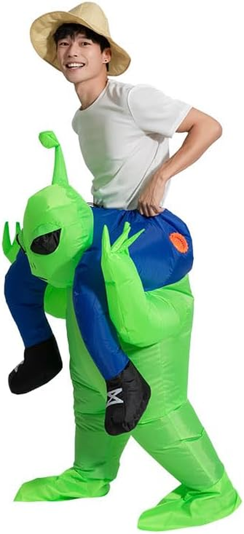 Inflatable Alien Costume, Alien Inflatable Costume Adult,Halloween Alien Costume Halloween Blow up Costumes image number 3