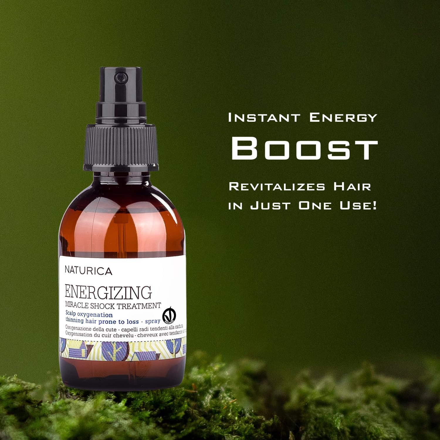 Naturica Energizing Miracle Shock Treatment for Thinning Hair and Hair Loss with Caper and Ginseng Extract - 100Ml image number 1