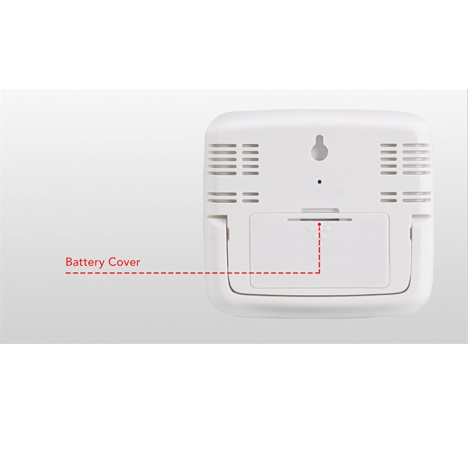 Digital Hygrometer Indoor Thermometer with Backlight Alarm Function Digital Clock Wireless Weather Station with Backlight Alarm Function, Accurate Room Temperature Monitor for Nursery Hygrometers