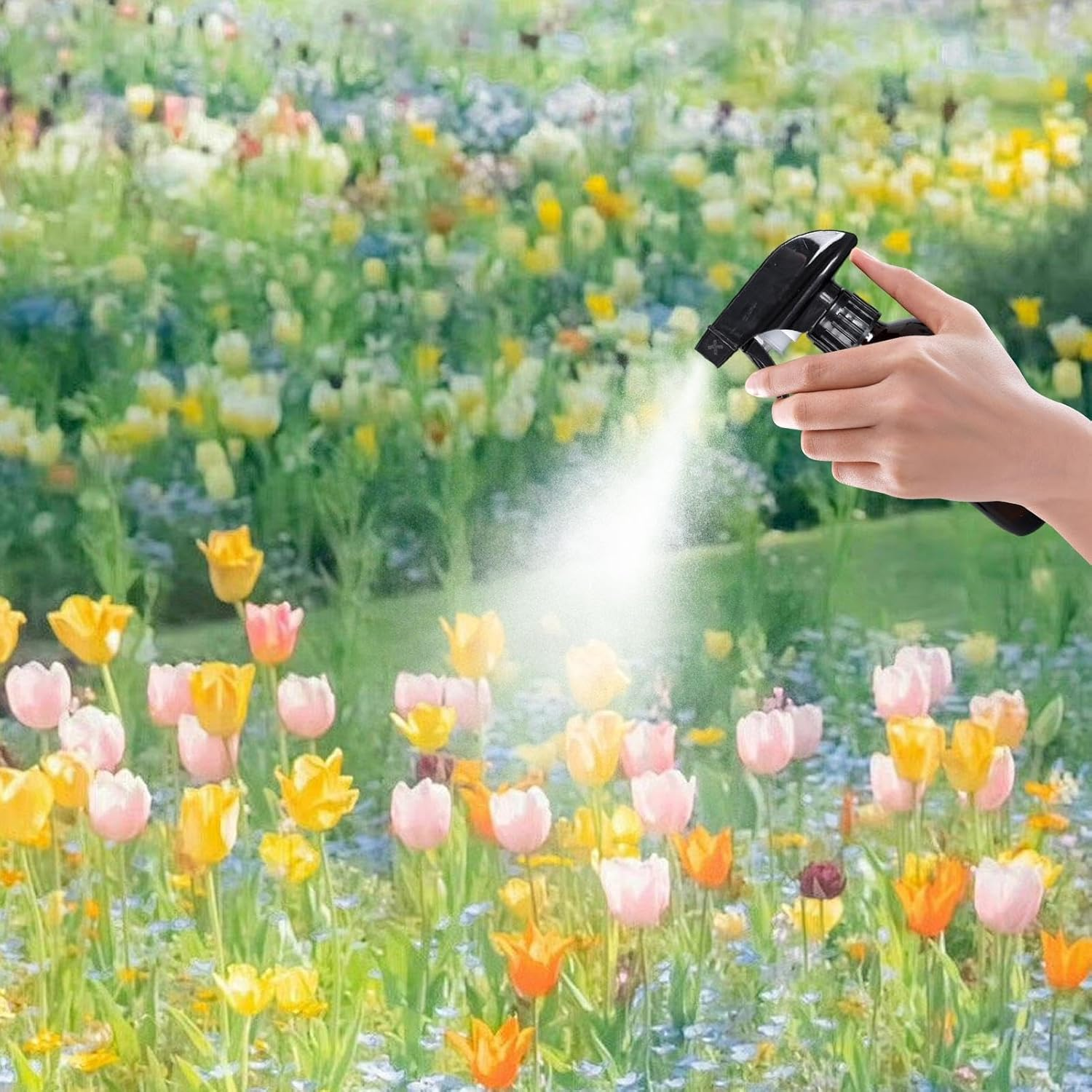 Shurzzesj Refillable Hair Spray Bottle, Fine Mist Spray Bottles - 2 X 240Ml Continuous Hair Fine Mist Spray Bottles,Mister for Cleaning image number 3