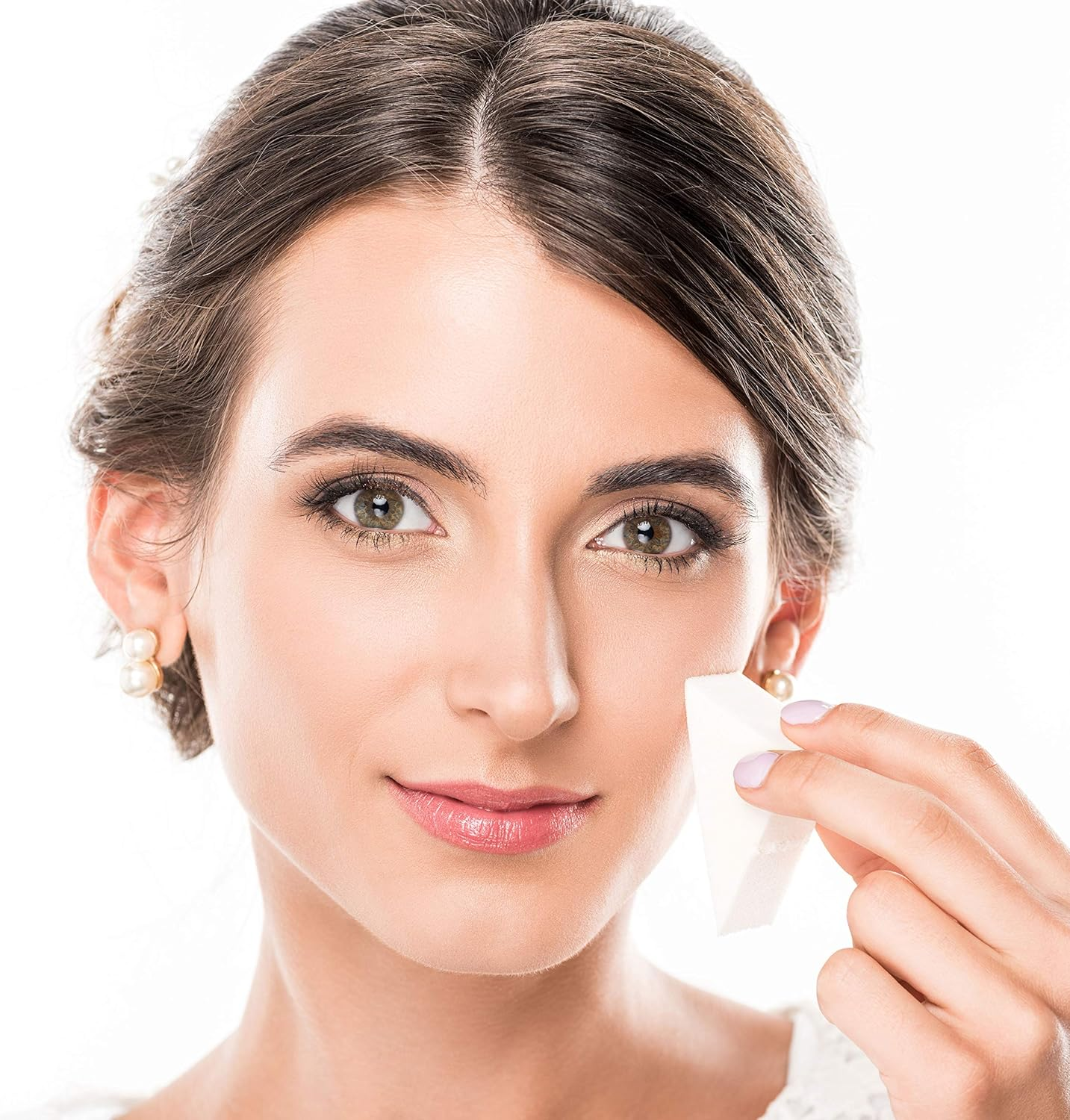 TRIXES 20 X Makeup Sponge Wedges Pro Beauty Foundation Blending and Nail Art image number 2