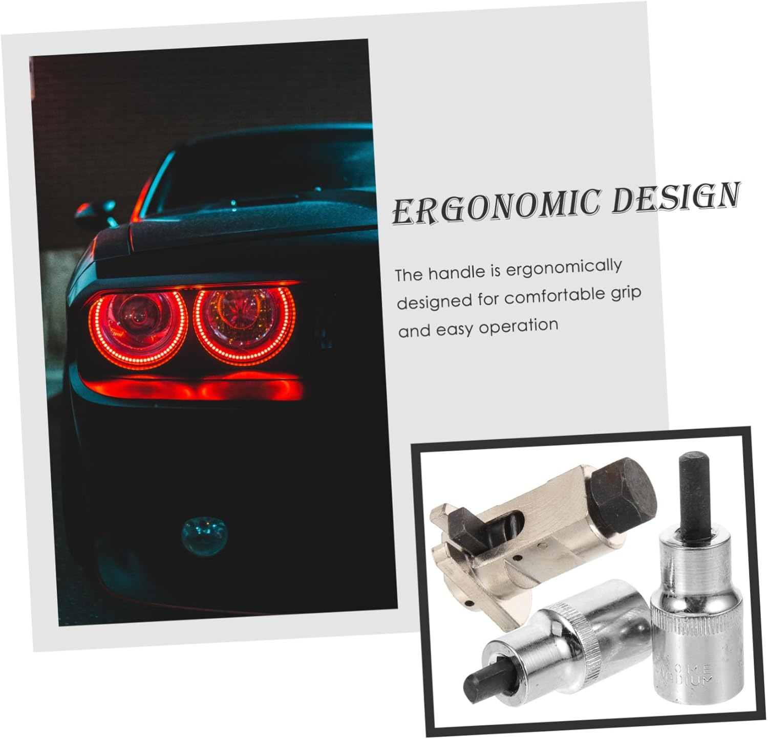 SOESFOUFU Car Shock Absorber Strut Remover Suspension Strut Spreader Tool 3Pcs Automotive Steering and Suspension Tool Set for Chassis Repair image number 1