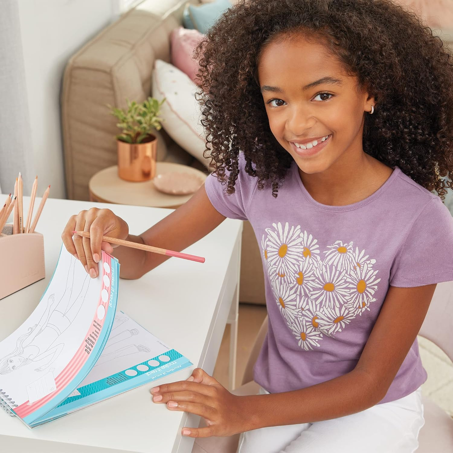 Make It Real Bloomin Vibes Sketchbook image number 5