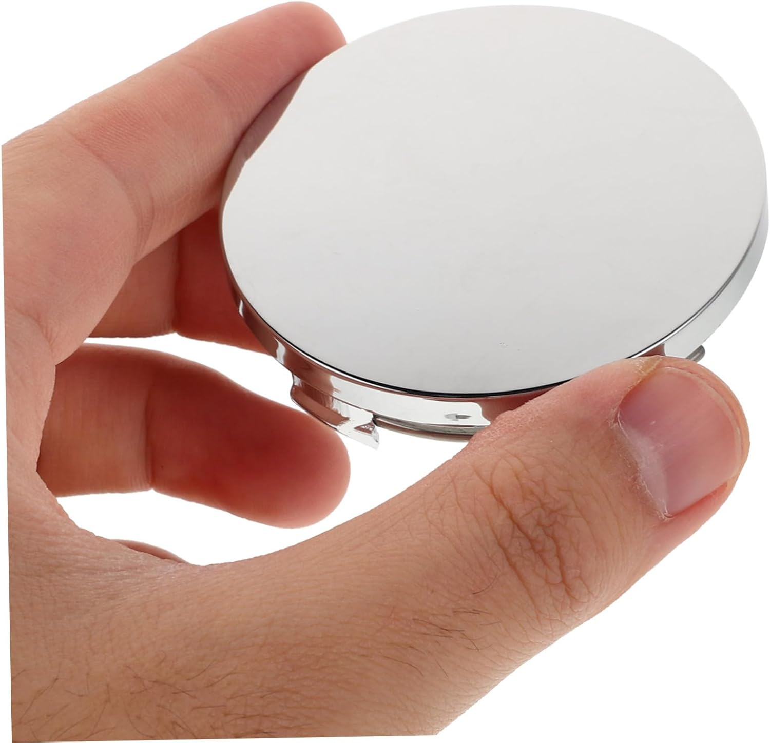 ELAYARD 4Pcs R60 Electroplated Wheel Center Caps 60Mm Outer Diameter 56Mm Inner Diameter Car Hubcaps Replacement Set for Automotive Wheel Hub Modification and Decoration image number 4