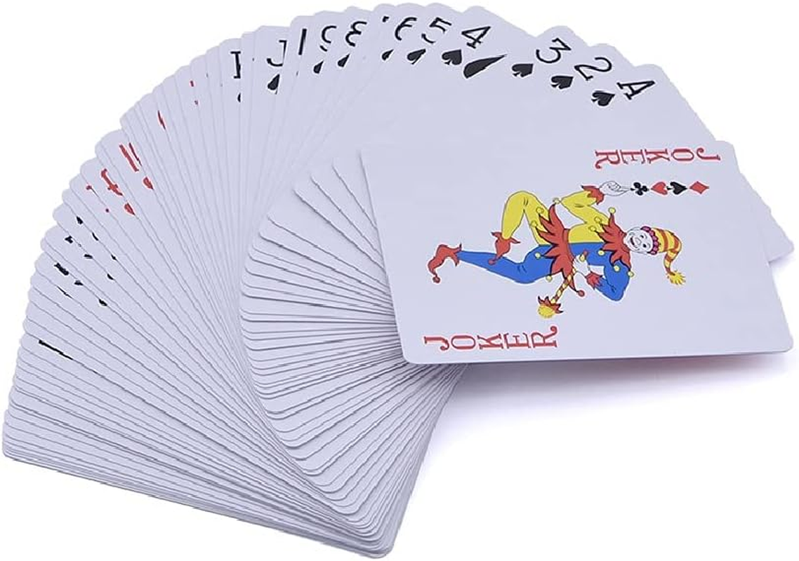 SUMAG Magic Tricks 1Pc Marked Deck Secret Marked Poker Cards Deck Playing Cards Magic April Fools Gimmick Cards Close-Up Magic Show Trick Props(Red Backed) image number 2