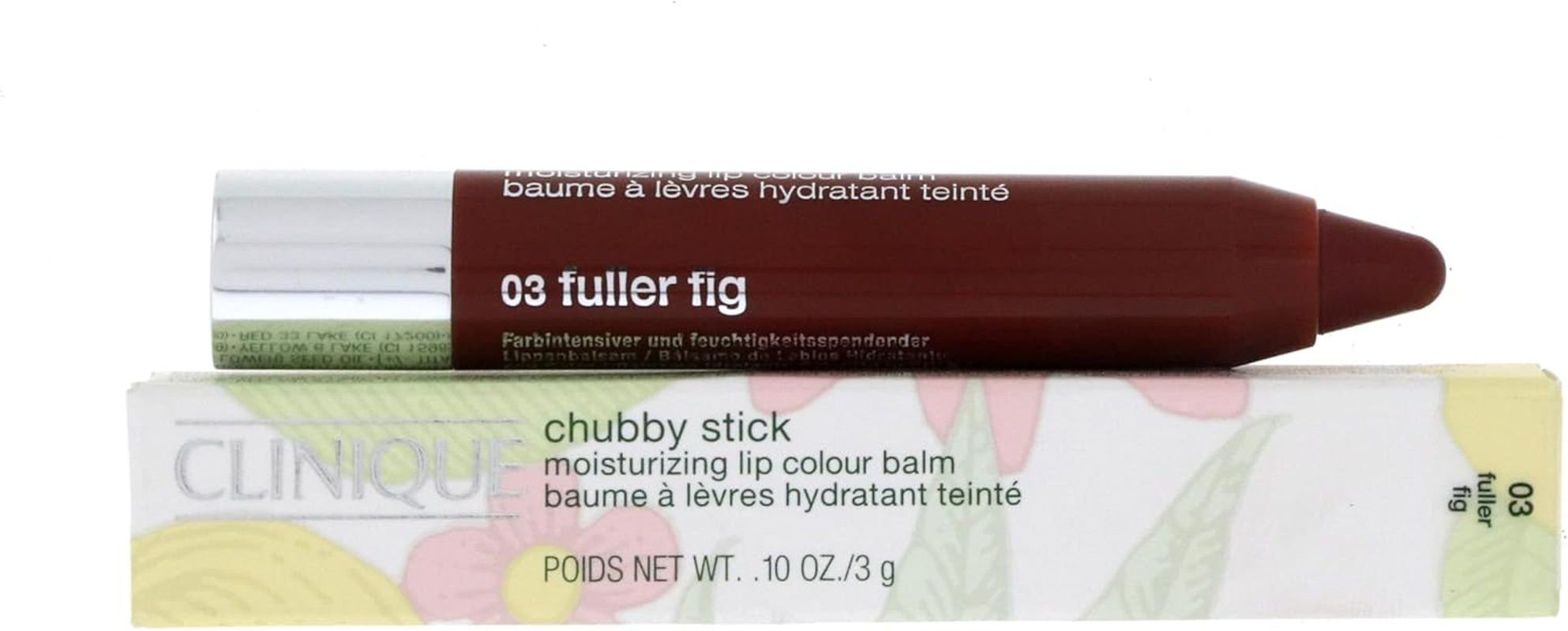 Clinique Chubby Stick Moisturising Lip Colour Balm, 03 Fuller Fig image number 1