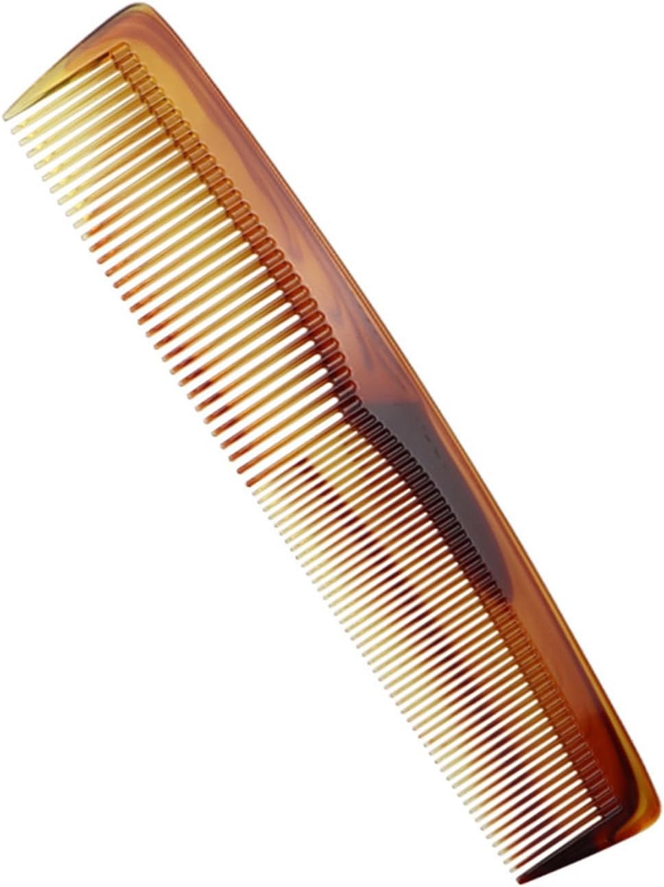Agwenkui Tortoise Shell Comb, Mens Pocket Sized Hair Comb to Detangle and Style Long or Short - Hair Comb Beard Comb Mens Comb with Two Teeth Widths for Styling and Scalp Stimulation (1) image number 1
