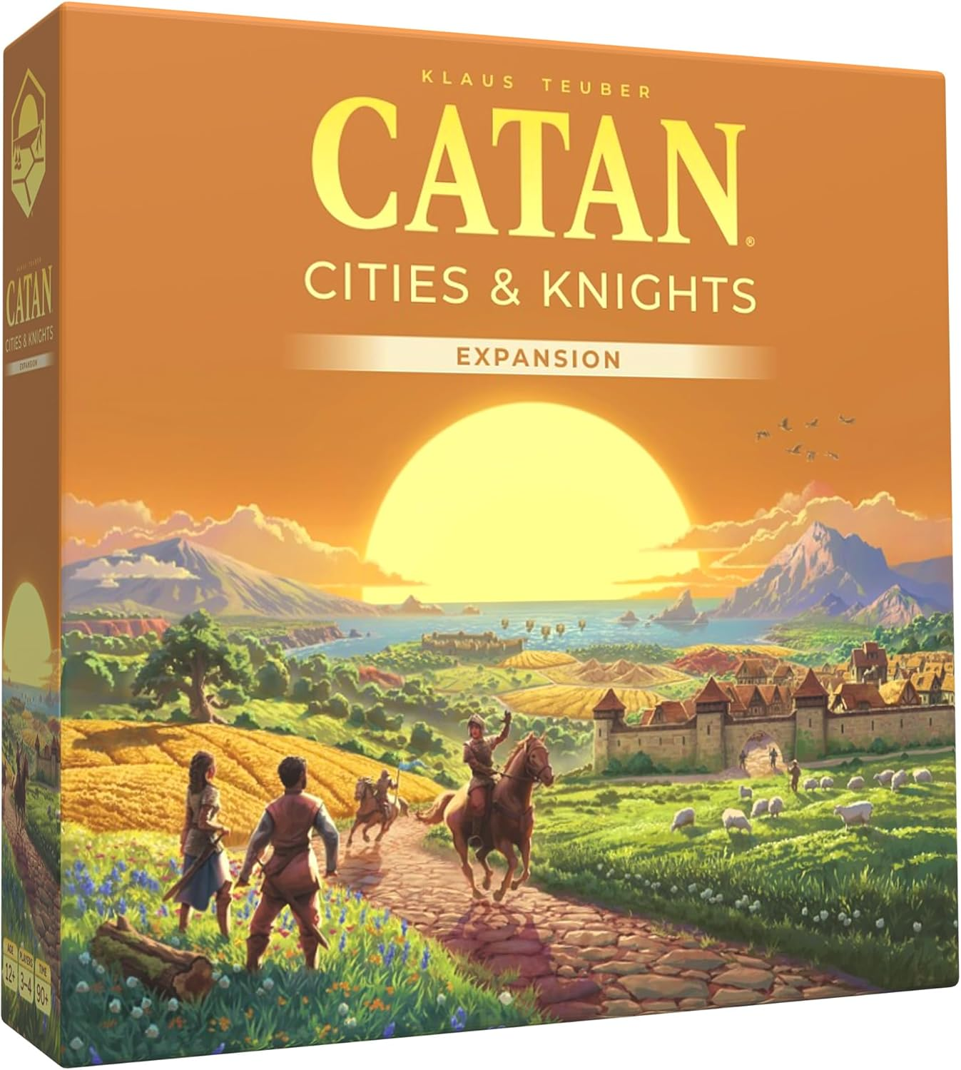 CATAN Cities & Knights Board Game Expansion (6Th Edition) Enhance Gameplay with New Challenges! Strategy Game for Kids & Adults, Ages 12+, 3-4 Players, 90 Minute Playtime, Made by Catan Studio image number 1