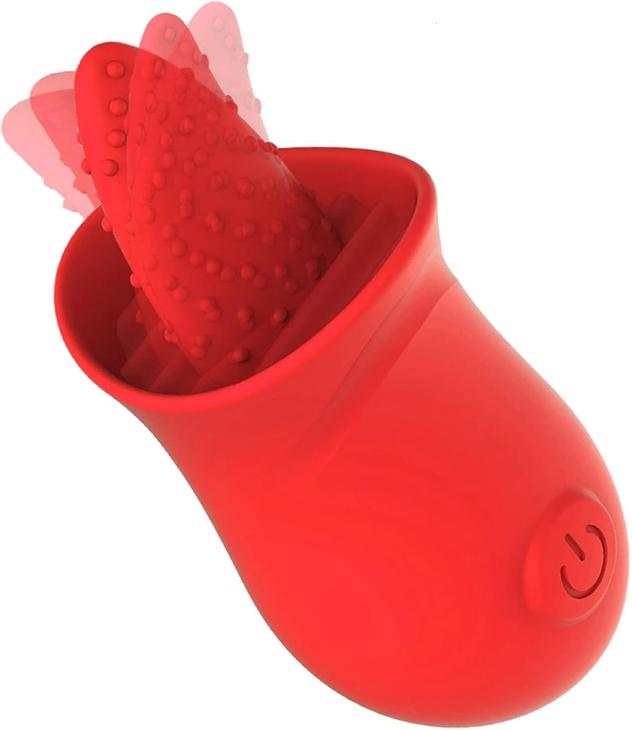 Licking Vibrator - Crazy Tongue Vibrator with 10 Tongue Licking Modes G-Spot Vibrator Clit Nipples Penis Anal Stimulator Licking Device for Male and Female Adult Sex Toy (Purple)