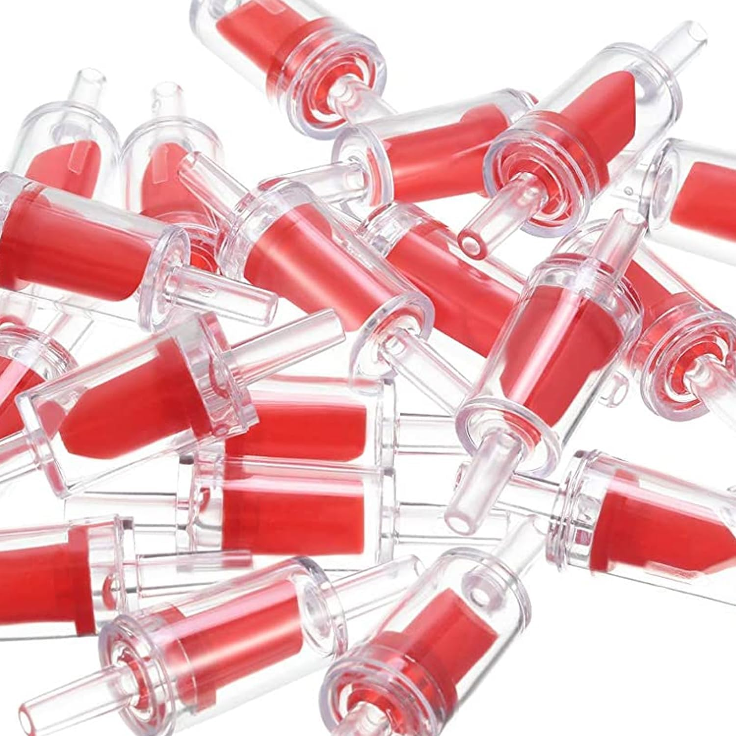 Check Valve Fish Tank Aquarium Air Pump Silicone Non-Return One Way Airline image number 1