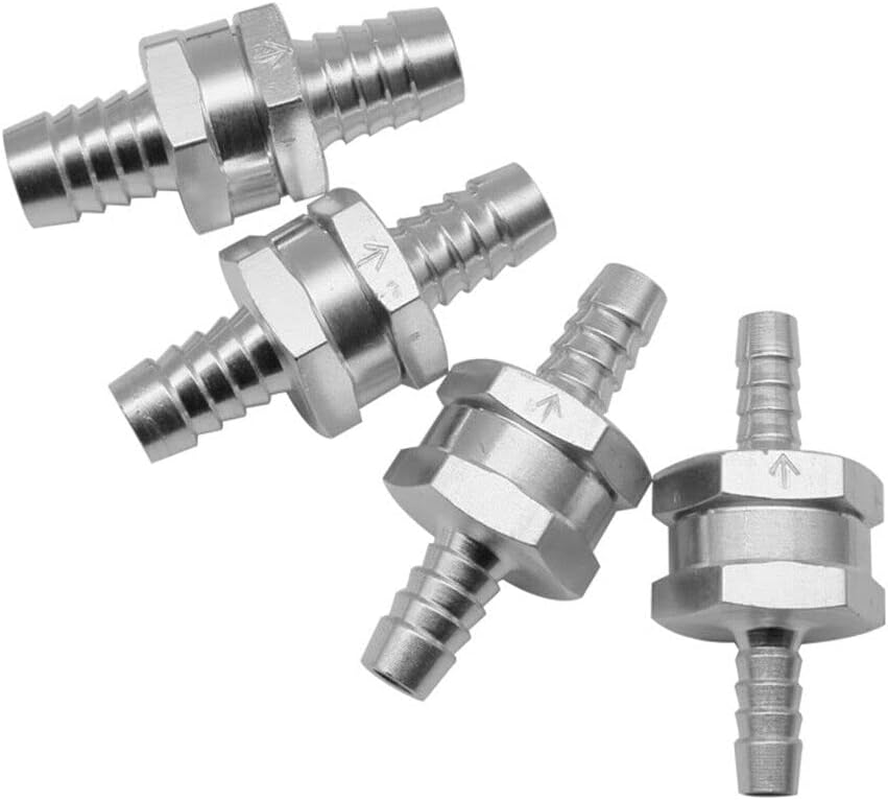 10Mm Aluminum One-Way Non-Return Check Valve Fuel Water Gas/Air Vacuum AU