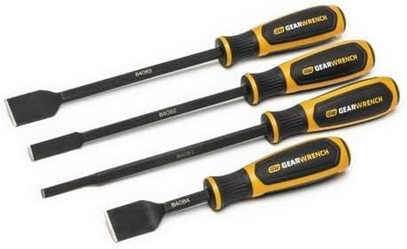 Gearwrench 84080H Dual Material Wide Scraper Set, 4 Pieces image number 4