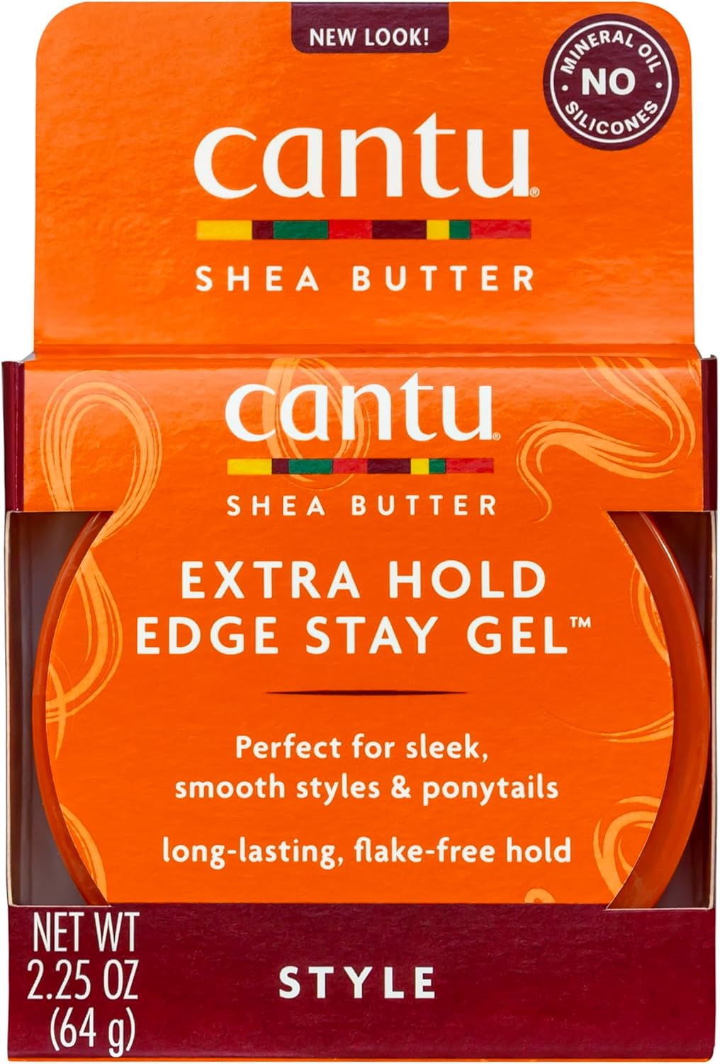 Cantu Extra Hold Edge Stay Gel, 2.25 Oz.