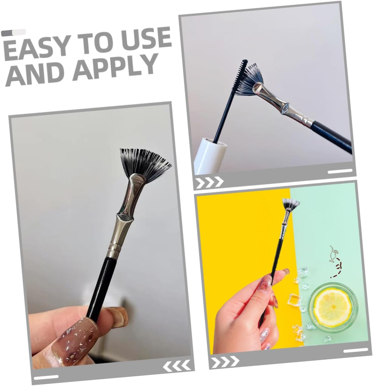 Eyelash Brush Applicator Tool for Women Compact and Lightweight Mascara Eye Makeup Brush for Easy Application Present for Makeup Lovers image number 4