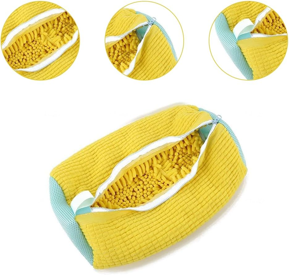 2 Pack Shoe Washing Bag,Reusable Footwear Cleaning Package,Laundry Shoe Package,Footwear Washing Machine Bag,For Sneakers,Trainers,Tennis,Slippers image number 1